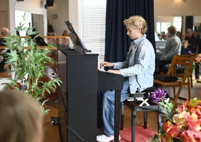 Schüler-innen Vorspiel und Konzert Johannes Fischbach. Stiftung des Beda-Institut